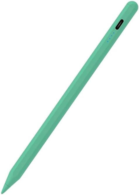 Universal Capacitive Stylus Pen for Samsung Galaxy Tab A7/A8/A9/A9 Plus/iPad iPhone- Android/iOS/Windows Compatible Writing/Drawing Tool, Pressure Sensitivity, Replaceable Tips(Green)