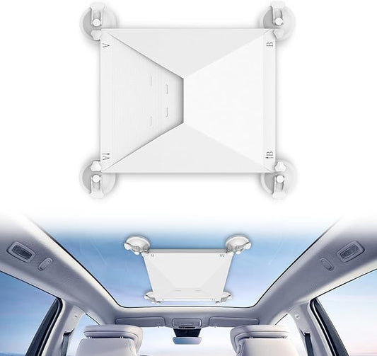 Starlink Mini Mount, Starlink Mini Accessory for Car Sunroofs or Windows, Secure Satellite Mounting Kit with Strong Grip for RVs, Boats and Road Trips, Stable Signal Performance, White