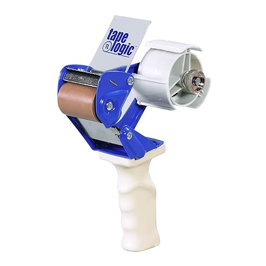 Tape Logic 2" Work Horse Packing Tape Dispenser Gun - Heavy Duty Carton Sealing Tape Dispenser, Industrial & Hand-Held for Home, Office or Warehouse, Supplies for Packing, Shipping, Moving, & Mailing