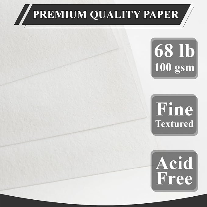 Yagol Sketch Book 9x12 Inch 100 Sheets 68LB/100GSM, Sketch Pad with Spiral-Bound Art Paper for Drawing and Painting for Pencils, Charcoal, Dry Media