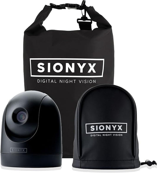 SiOnyx Nightwave Analog Camera, Waterproof Dry Bag, Vinyl Cover, Black