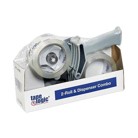 Tape Logic 2" x 55 yds Packing Tape Kit 2.6 Mil (2-Pack) Heavy Duty Packing Tape Rolls for Sealing Boxes at Home, Warehouse, & Office, Supplies for Packaging, Shipping, Moving