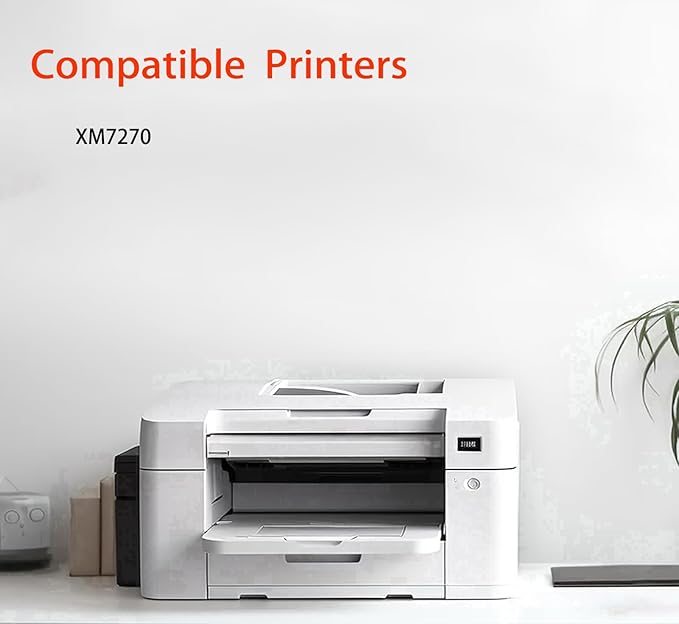 24B6826 Toner Cartridge Replacement (with Chip) for Lexmark XM7270 Toner Cartridge Work for Lexmark XM7270 Printer High-Definition Printing 25000 Pages