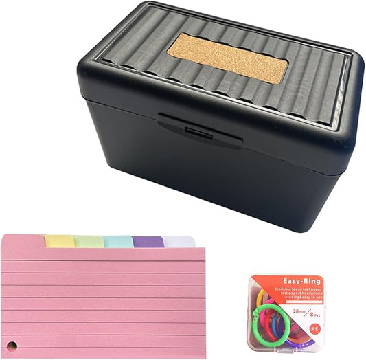 3x5 Inches Cards Divider Card Colored Indexes Paper Lined Pattern Tabbed Ruled Note Card Dividers Tabbed Cards