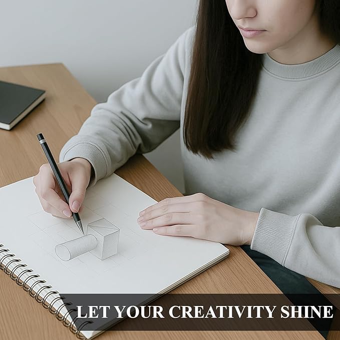 Yagol Sketch Book 9x12 Inch 100 Sheets 68LB/100GSM, Sketch Pad with Spiral-Bound Art Paper for Drawing and Painting for Pencils, Charcoal, Dry Media