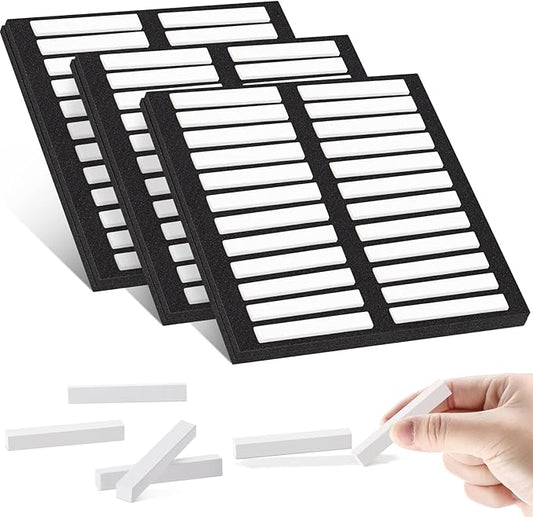 72 Pcs Soft Chalk Pastels Set Square Sketch Chalk Soft Pastel for Artists Non-toxic Artist Pastel Sticks for Professional Artists and Art Lovers(White)